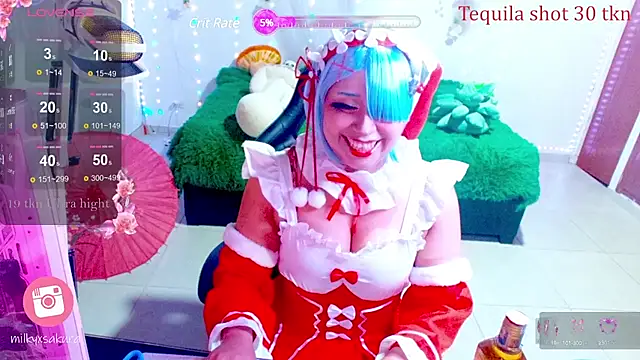 Snapshot of MilkyXSakura chatting on December 2024 02:36:02 AM MilkyXSakura online show from December 2024 02:36:02 AM