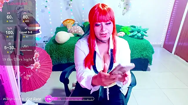 Snapshot of MilkyXSakura chatting on January 2025 02:36:01 AM MilkyXSakura online show from January 2025 02:36:01 AM