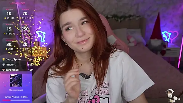 RedShinee online show from January 2025 02:07:02 AM