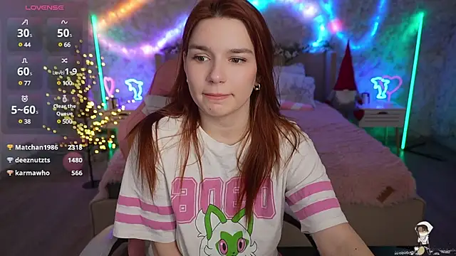 RedShinee online show from January 2025 01:00:02 PM