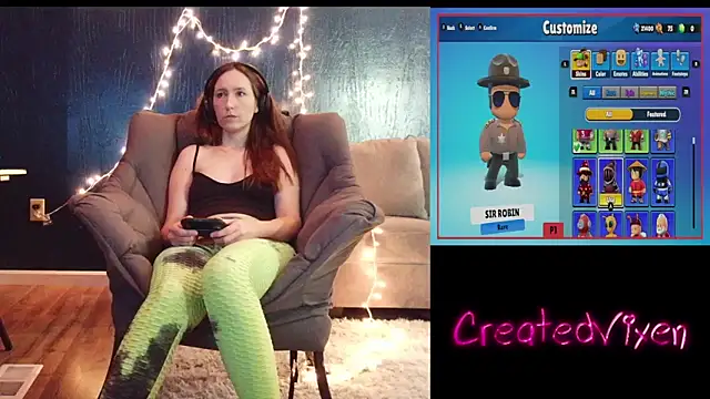 Snapshot of CreatedVixen chatting on October 2025 01:22:02 PM CreatedVixen online show from October 2025 01:22:02 PM