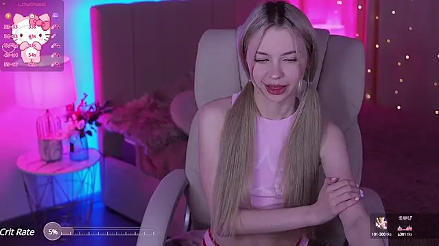 Snapshot of EviStar chatting on March 2025 05:32:01 AM EviStar online show from March 2025 05:32:01 AM