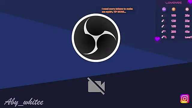 AbyWhitee online show from October 2025 12:57:01 AM