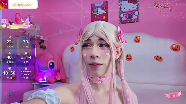 Snapshot of DaripQueen chatting on November 2025 03:00:01 PM DaripQueen online show from November 2025 03:00:01 PM