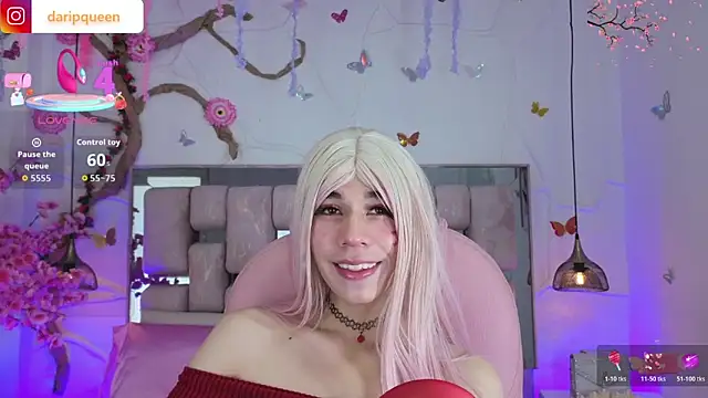 DaripQueen online show from March 2026 01:38:01 PM