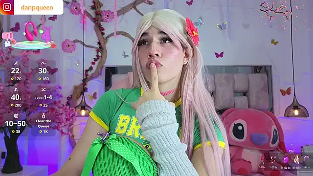 DaripQueen online show from April 2026 02:44:01 PM