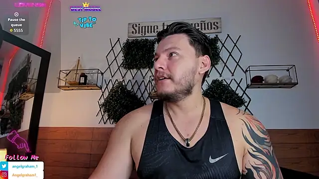 Snapshot of Angelgraham_1 chatting on February 2026 05:18:01 PM Angelgraham 1 online show from February 2026 05:18:01 PM