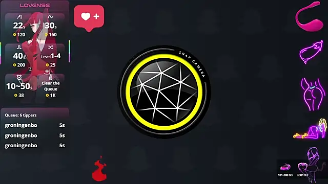 Diosiris Riannys online show from April 2026 09:39:33 PM