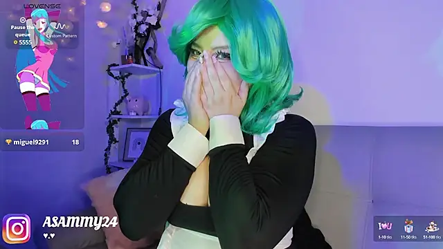 Lilith Asami online show from February 2025 12:45:02 PM