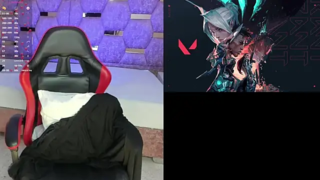 LunaAridi online show from December 2025 09:00:01 PM