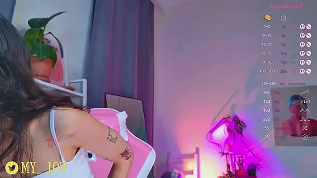 Snapshot of MyLou_ chatting on November 2025 03:11:02 PM MyLou online show from November 2025 03:11:02 PM