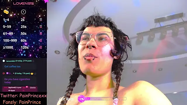 Snapshot of pain_princee chatting on December 2024 03:17:01 PM pain princee online show from December 2024 03:17:01 PM