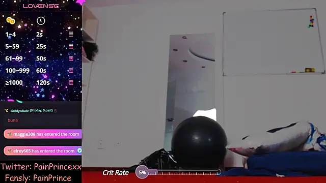 Snapshot of pain_princee chatting on December 2024 06:27:02 PM pain princee online show from December 2024 06:27:02 PM