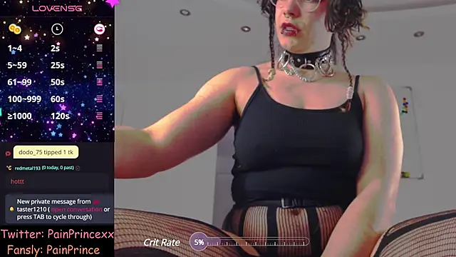 Snapshot of pain_princee chatting on December 2024 06:23:02 PM pain princee online show from December 2024 06:23:02 PM