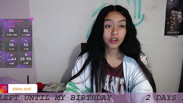 Snapshot of elaine_sun chatting on January 2025 06:57:01 AM elaine sun online show from January 2025 06:57:01 AM