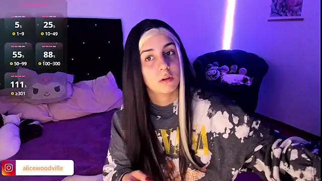 Snapshot of Alice_woodville chatting on December 2024 09:46:01 PM Alice woodville online show from December 2024 09:46:01 PM