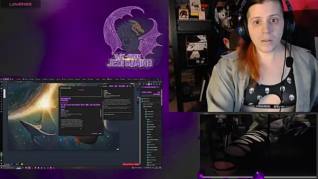 Rae-Suon online show from January 2025 10:48:01 PM