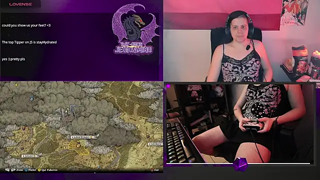 Rae-Suon online show from February 2025 01:11:02 AM