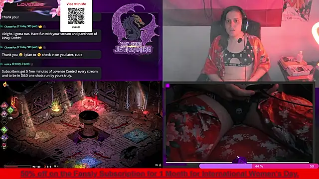 Rae-Suon online show from March 2025 12:21:01 AM