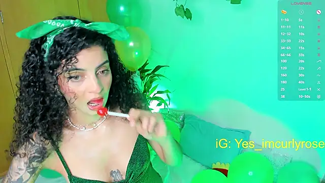 CurlyRose   online show from March 2025 09:45:01 PM