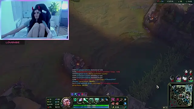 Snapshot of CeriseLapine chatting on March 2025 10:07:02 PM CeriseLapine online show from March 2025 10:07:02 PM