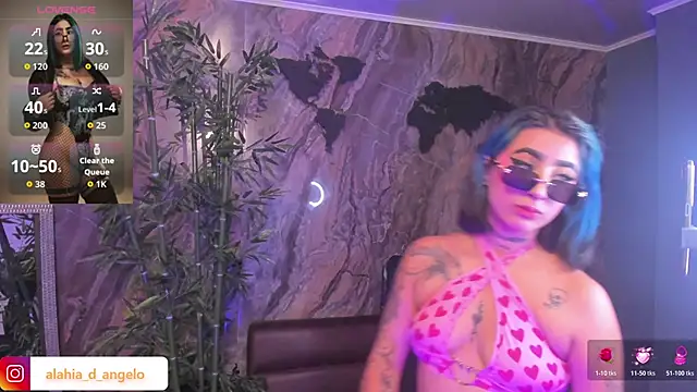 Alahia Dangelo online show from February 2026 06:30:01 PM