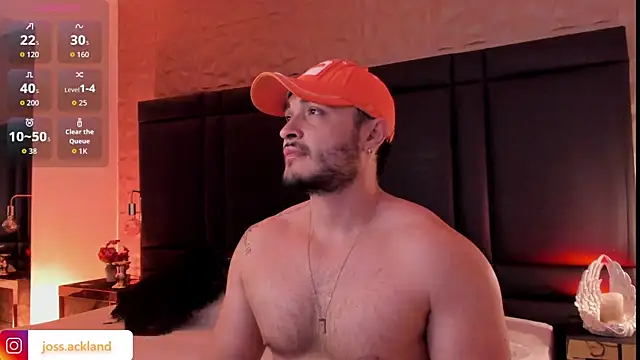 Snapshot of JossAckland chatting on September 2025 08:08:02 PM JossAckland online show from September 2025 08:08:02 PM