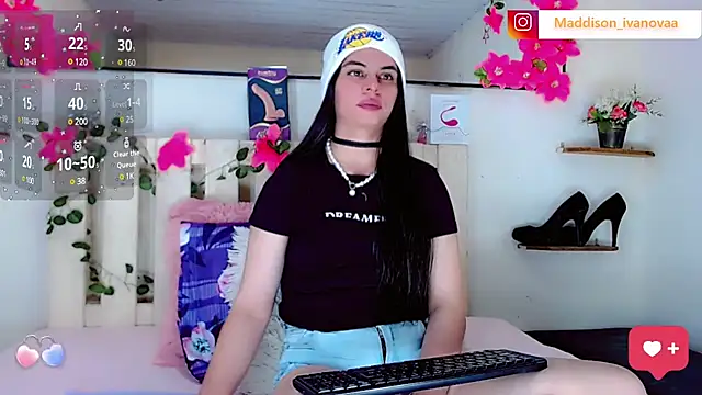 Madisson Ivanova online show from January 2025 10:04:02 PM