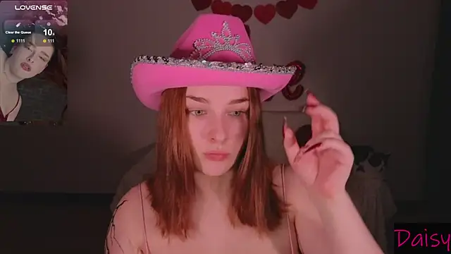 Snapshot of CookyDaisy chatting on February 2025 07:19:02 PM CookyDaisy online show from February 2025 07:19:02 PM