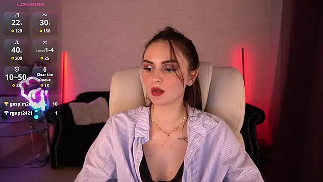 Snapshot of MilashaLovely chatting on January 2025 09:55:01 AM MilashaLovely online show from January 2025 09:55:01 AM