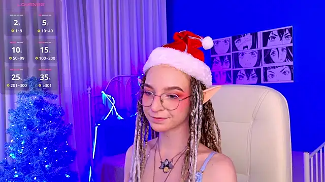 Snapshot of VioletShine chatting on December 2025 01:28:02 PM VioletShine online show from December 2025 01:28:02 PM