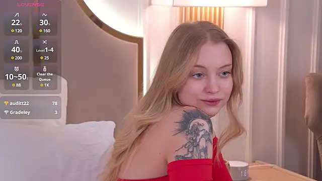 Snapshot of DorisHell chatting on February 2025 12:31:02 AM DorisHell online show from February 2025 12:31:02 AM