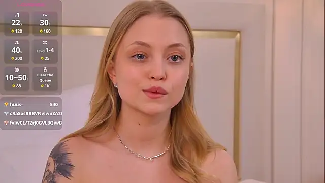 Snapshot of DorisHell chatting on February 2025 12:08:01 AM DorisHell online show from February 2025 12:08:01 AM