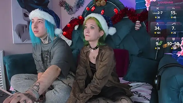 Snapshot of Milten-Trish chatting on December 2024 08:43:02 PM Milten-Trish online show from December 2024 08:43:02 PM