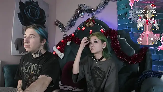 Snapshot of Milten-Trish chatting on December 2024 07:40:02 PM Milten-Trish online show from December 2024 07:40:02 PM