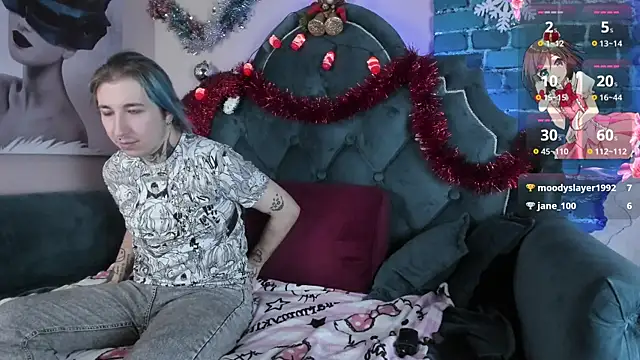 Snapshot of Milten-Trish chatting on December 2024 12:20:01 AM Milten-Trish online show from December 2024 12:20:01 AM