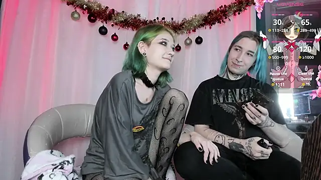 Snapshot of Milten-Trish chatting on December 2024 08:05:02 PM Milten-Trish online show from December 2024 08:05:02 PM