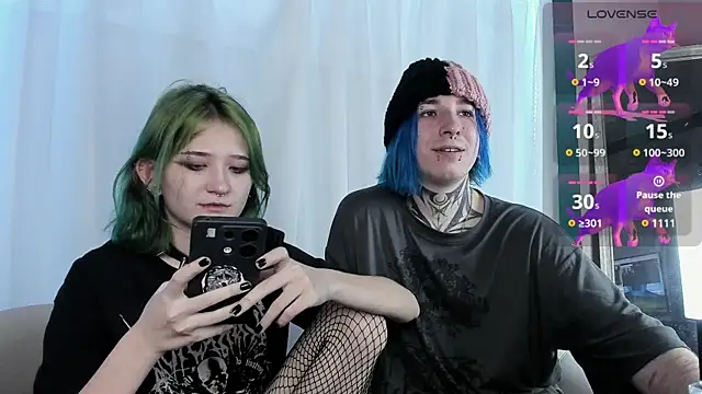 Snapshot of Milten-Trish chatting on January 2025 07:49:01 AM Milten-Trish online show from January 2025 07:49:01 AM