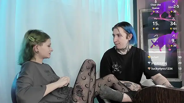 Snapshot of Milten-Trish chatting on January 2025 10:40:01 AM Milten-Trish online show from January 2025 10:40:01 AM