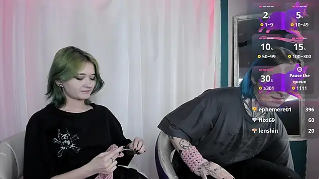 Snapshot of Milten-Trish chatting on January 2025 03:26:02 AM Milten-Trish online show from January 2025 03:26:02 AM