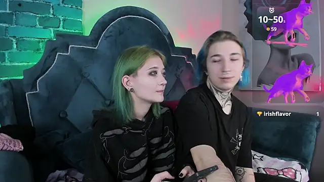 Snapshot of Milten-Trish chatting on January 2025 09:40:01 PM Milten-Trish online show from January 2025 09:40:01 PM