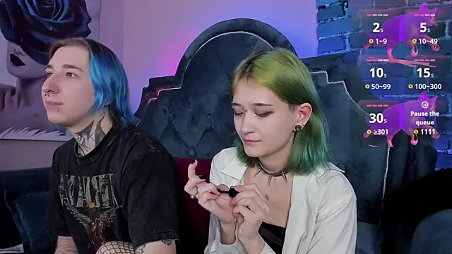 Snapshot of Milten-Trish chatting on January 2025 09:37:01 PM Milten-Trish online show from January 2025 09:37:01 PM