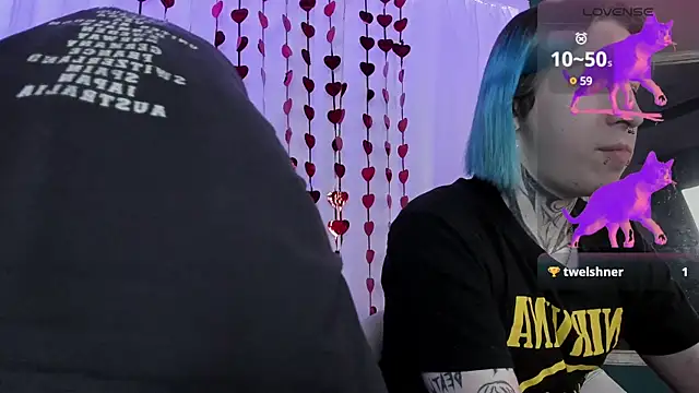 Snapshot of Milten-Trish chatting on February 2025 08:22:01 PM Milten-Trish online show from February 2025 08:22:01 PM