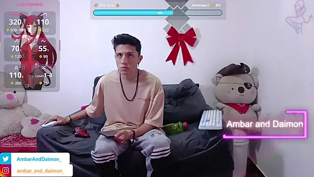 Ambar and daimon  online show from April 2026 05:03:02 AM