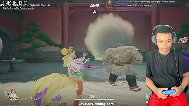 lovemirgaming online show from February 2026 08:54:01 PM