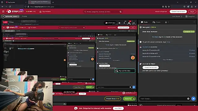 Snapshot of Aphrodite_spear chatting on January 2025 05:30:02 AM Aphrodite spear online show from January 2025 05:30:02 AM