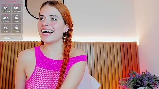 alliss ginger  online show from January 2025 06:31:02 AM