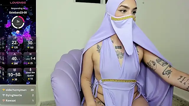 Snapshot of Maissa_Alabi chatting on January 2025 11:10:01 PM Maissa Alabi online show from January 2025 11:10:01 PM