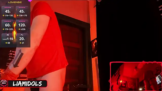 LiamIdols online show from January 2025 01:00:01 AM