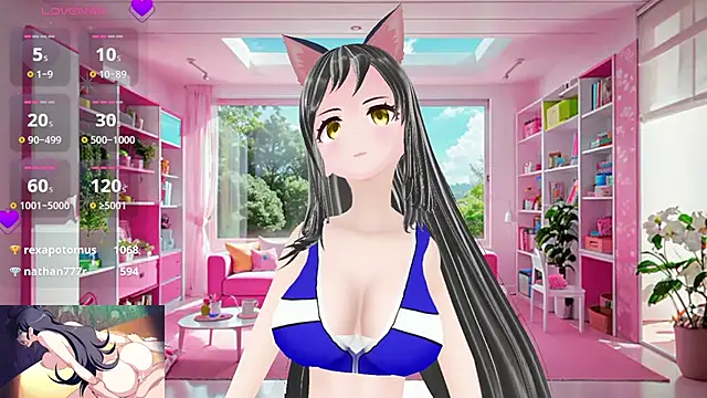 Snapshot of KimiStar chatting on March 2025 10:47:01 PM KimiStar online show from March 2025 10:47:01 PM